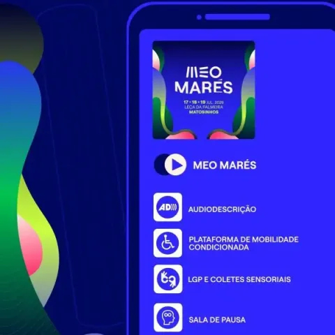 Acessibilidades MEO MARES 2026